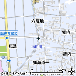 愛知県あま市西今宿周辺の地図