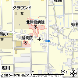 ハーブ調剤薬局稲沢店周辺の地図