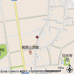 兵庫県丹波市市島町梶原476周辺の地図