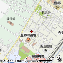 滋賀県犬上郡豊郷町石畑388周辺の地図
