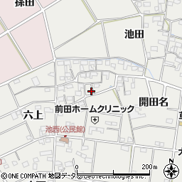 愛知県愛西市草平町江ノ田180-4周辺の地図