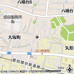 愛知県瀬戸市大坂町268周辺の地図