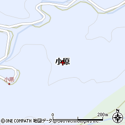 鳥取県日野郡日野町小原周辺の地図