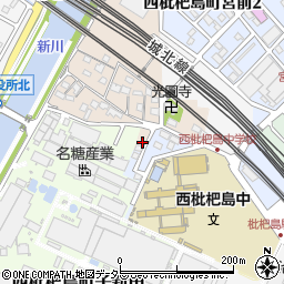 愛知県清須市西枇杷島町小場塚1245周辺の地図