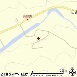 京都府南丹市日吉町四ツ谷平周辺の地図