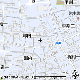 愛知県あま市西今宿郷内二48周辺の地図