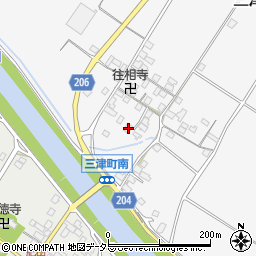 滋賀県彦根市三津町559周辺の地図