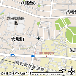 愛知県瀬戸市大坂町269周辺の地図