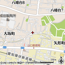 愛知県瀬戸市大坂町392周辺の地図