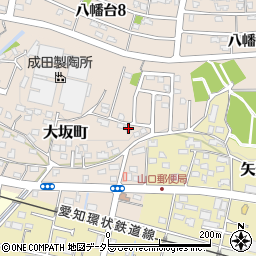 愛知県瀬戸市大坂町270周辺の地図