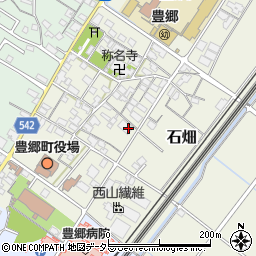 滋賀県犬上郡豊郷町石畑177周辺の地図
