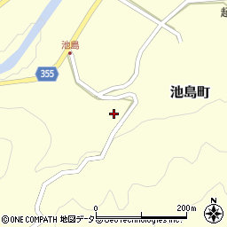 愛知県豊田市池島町山口周辺の地図