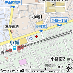 坪井新聞店周辺の地図