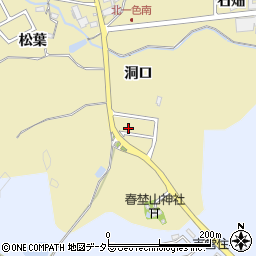 愛知県豊田市北一色町洞口843-11周辺の地図