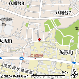 愛知県瀬戸市大坂町409周辺の地図