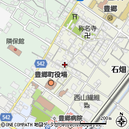 滋賀県犬上郡豊郷町石畑423周辺の地図