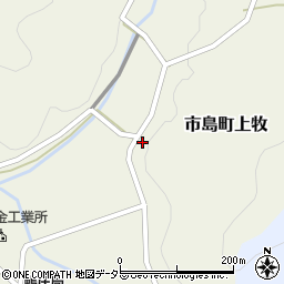 兵庫県丹波市市島町上牧119周辺の地図
