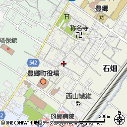 滋賀県犬上郡豊郷町石畑398周辺の地図