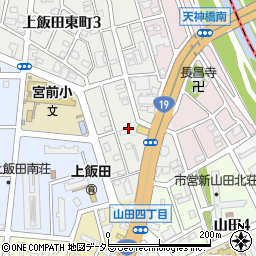 悠々ハウス　上飯田周辺の地図