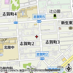 中井内科医院周辺の地図