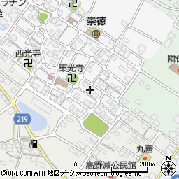 滋賀県犬上郡豊郷町大町24周辺の地図