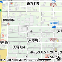 松前衛生材料周辺の地図