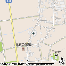 兵庫県丹波市市島町梶原468周辺の地図