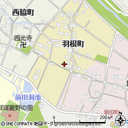 愛知県瀬戸市羽根町97周辺の地図