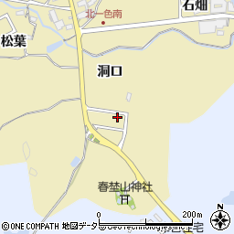 愛知県豊田市北一色町洞口510-8周辺の地図