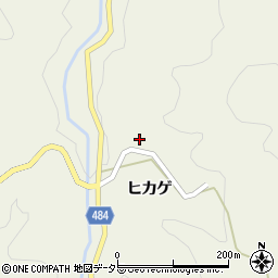 愛知県豊田市坪崎町（八祢）周辺の地図