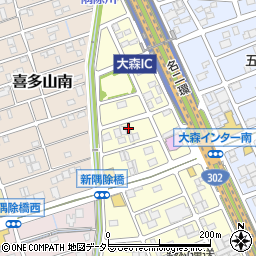 愛知県名古屋市守山区藪田町1206周辺の地図