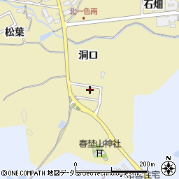 愛知県豊田市北一色町洞口510-7周辺の地図