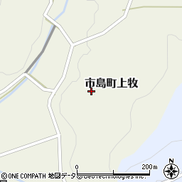 兵庫県丹波市市島町上牧147周辺の地図