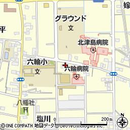 稲沢南薬局周辺の地図