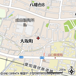 愛知県瀬戸市大坂町273周辺の地図