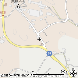 愛知県豊田市杉本町マセ口周辺の地図