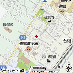 滋賀県犬上郡豊郷町石畑422周辺の地図
