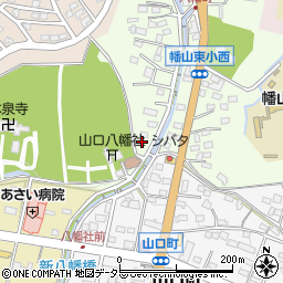 愛知県瀬戸市八幡町5周辺の地図