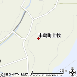兵庫県丹波市市島町上牧162周辺の地図