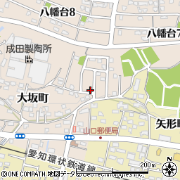 愛知県瀬戸市大坂町390周辺の地図