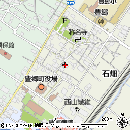 滋賀県犬上郡豊郷町石畑400周辺の地図