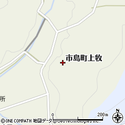 兵庫県丹波市市島町上牧164周辺の地図