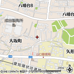 愛知県瀬戸市大坂町378周辺の地図