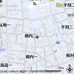 愛知県あま市西今宿郷内二49周辺の地図