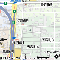 中北薬品天塚支店周辺の地図
