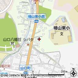 愛知県瀬戸市八幡町414周辺の地図