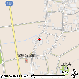 兵庫県丹波市市島町梶原468-2周辺の地図