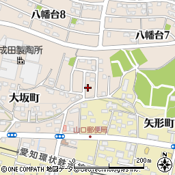 愛知県瀬戸市大坂町394周辺の地図