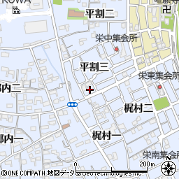 愛知県あま市西今宿平割三14周辺の地図