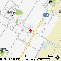 滋賀県東近江市阿弥陀堂町159周辺の地図